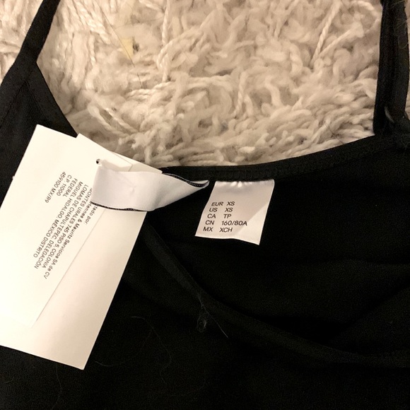 H&M Camisole basic black dress. - Picture 2 of 5